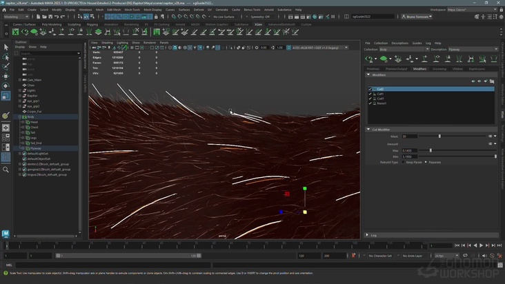 Flyaway Curves & Effects