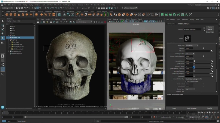 Final Render in Maya