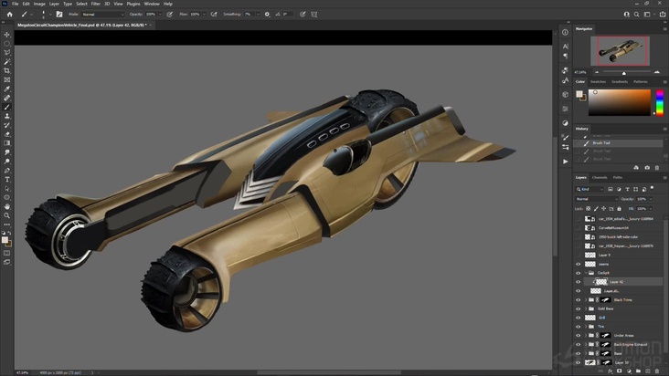 Photobashing & Painting