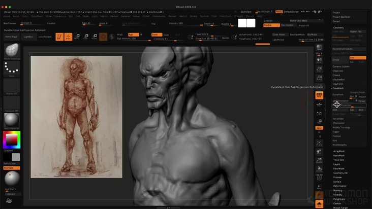 Modeling a Character in ZBrush — Part 1