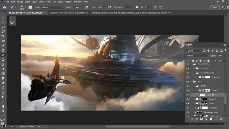 Overpainting & Exploring Options — Part 1