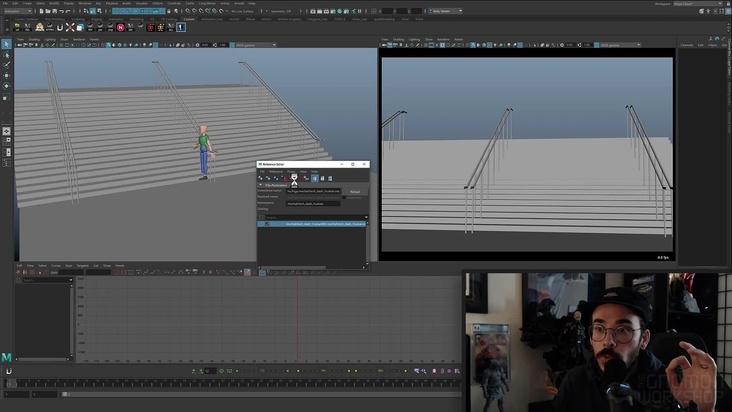Maya Scene Setup, References & Tools