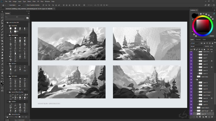 Composition Thumbnails