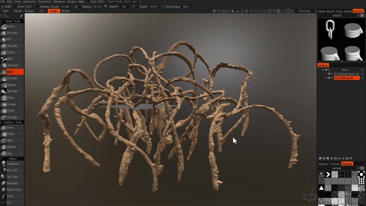 Modeling in 3D-Coat & Blender
