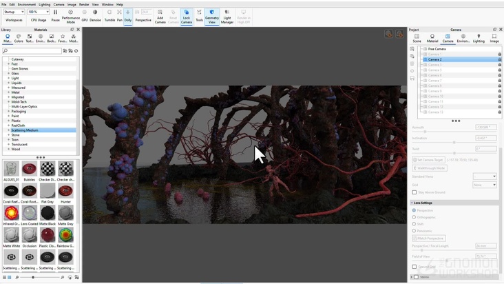Setting up the Scene & Rendering in KeyShot — Part 3