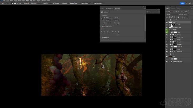 Final Compositing & Painting in Photoshop — Part 1