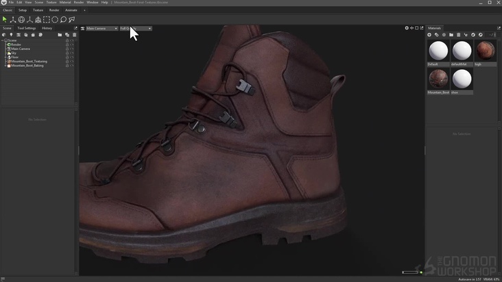 Setting up for Final Textures in Marmoset