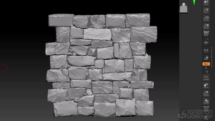 ZBrush Sculpting: Stone Wall