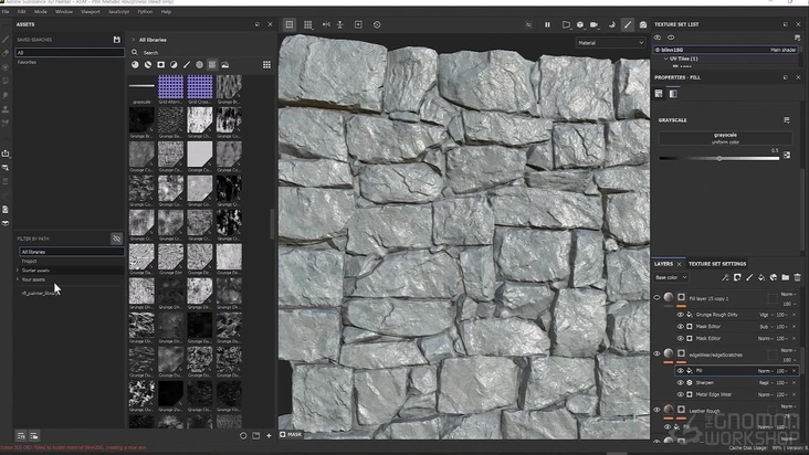 Texturing in Substance Painter