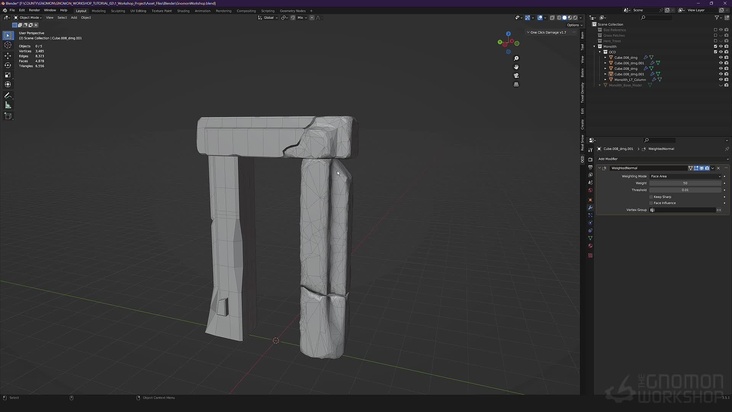 Adding Damage to the Monolith