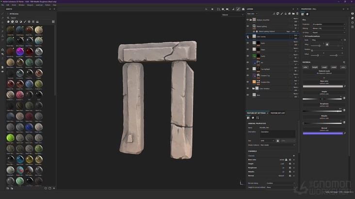 Texturing & Creating a Smart Material