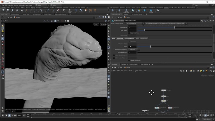 Creating an Ocean Grid & Spectrum