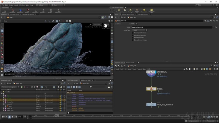 Refining Water Lookdev