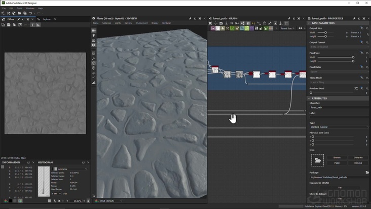 Making the Base Ground & Cobblestones 