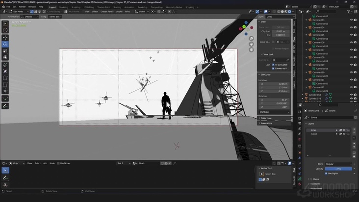 Final Set Dressing & Finding Compositions