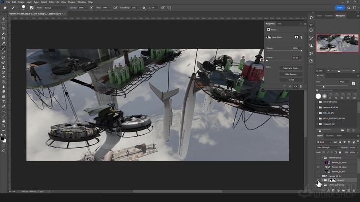 Rendering the Chosen Frame