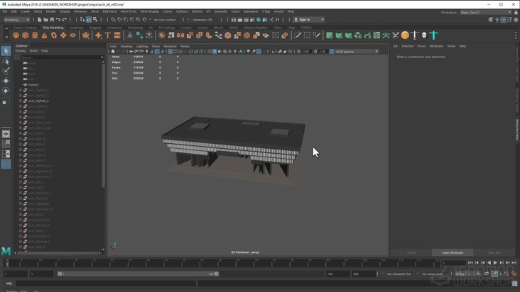 Hard Surface Modeling with Maya