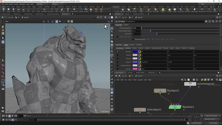 Bonus Tutorial: Disintegration with RBD & Flip