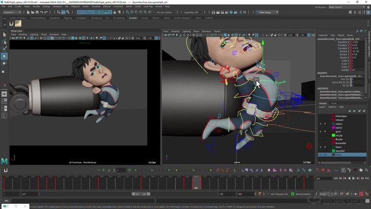 Polishing the Animation