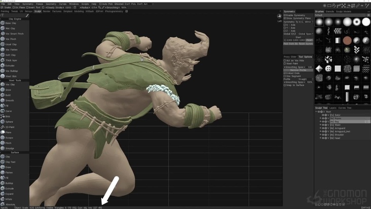 Creating & Sculpting a Character in 3D-Coat