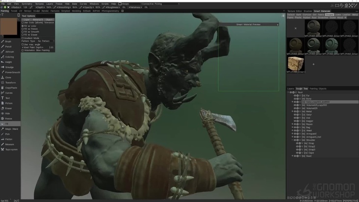 Painting a Character in 3D-Coat
