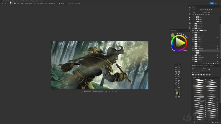 Painting the Environment in Photoshop