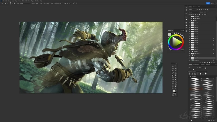 Integrating Your 3D Character into the Painted Scene