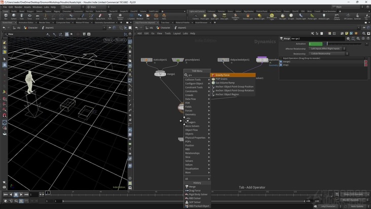 Fracturing & Exporting an RBD Character Animation