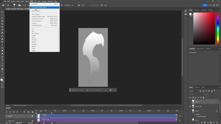 Draw Animated Smoke & Lighting in Photoshop