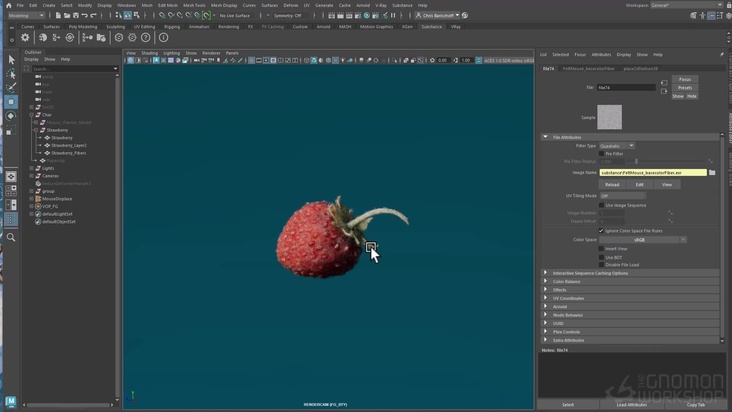 Substance in Maya