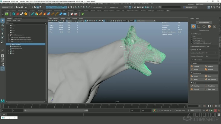 Retopology: Head — Part 2
