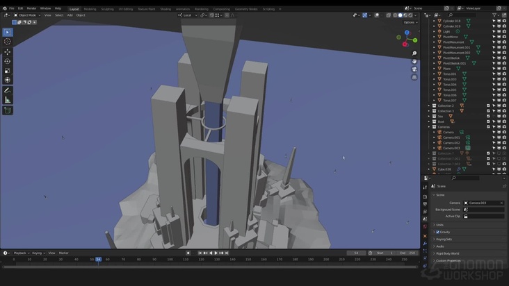 3D Mockup in Blender