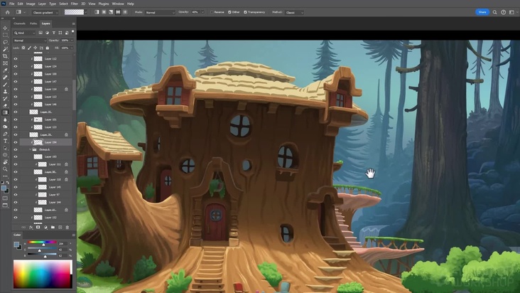 Painting in Photoshop