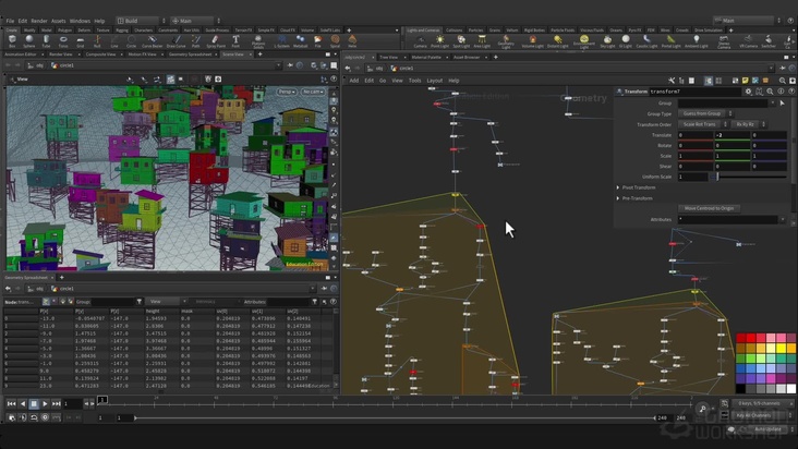 Procedural Buildings: Balcony & Stilts