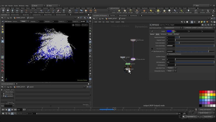 Fracturing Continued & Setting up the Debris