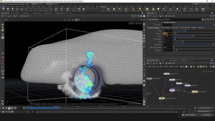 Using Micro Solvers in Houdini