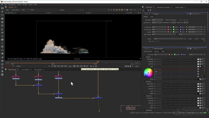 Compositing in Nuke for the Final Presentation