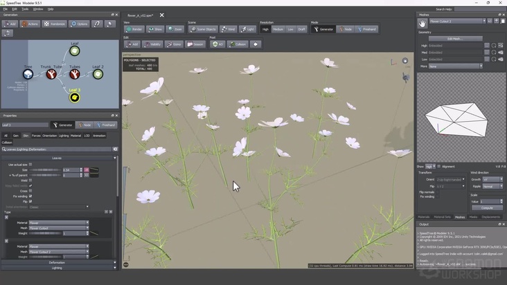 Flower Asset: Final Pass