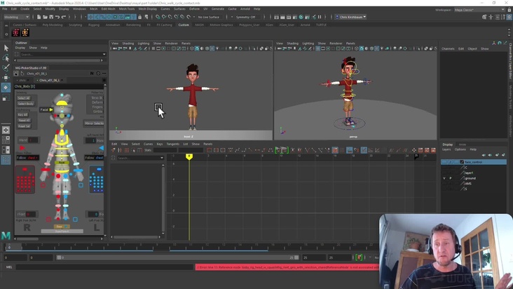 Setting up the Shot, Camera, Character & Concept