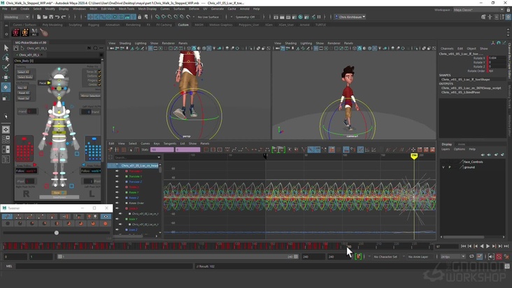Polishing & Completing the Walk Cycle