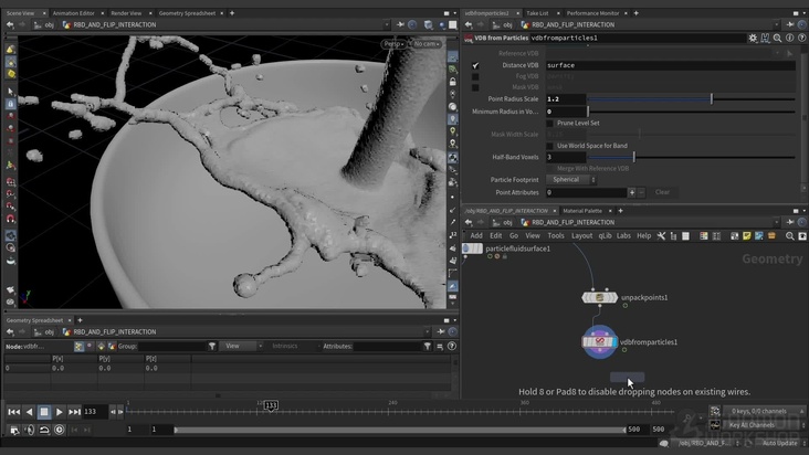 Create the Mesh of the FLIP Simulation