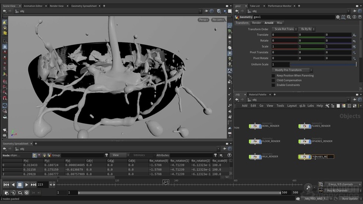 Prepare the Final Scene for Rendering