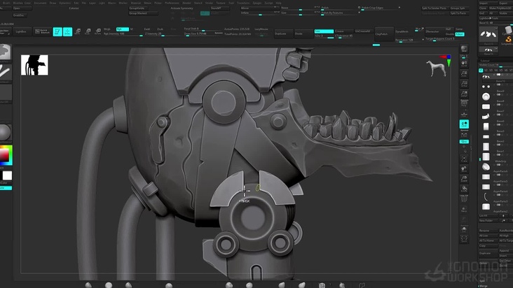 High-Poly Sculpting In ZBrush