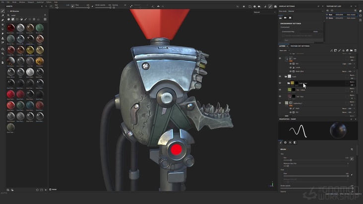 Texturing in Substance Painter