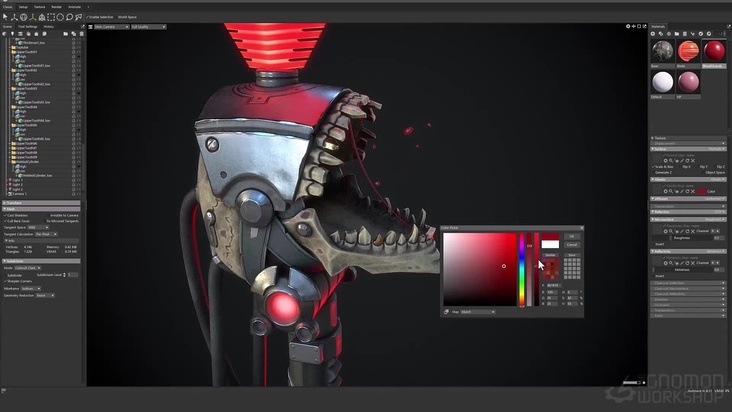 Presentation & Polish In Marmoset Toolbag 4