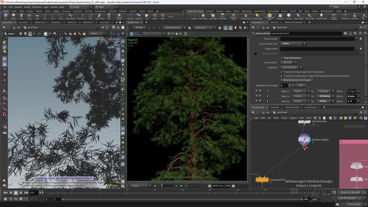 Lookdev & Optimization for Trees