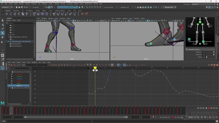 Cleaning up the Feet