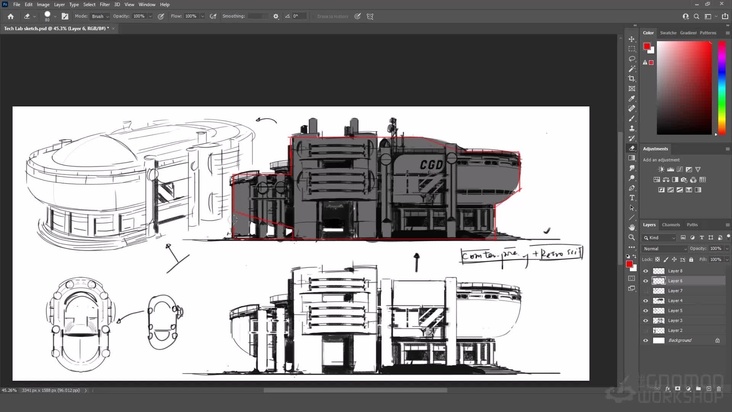 Initial Sketches & Design Tips