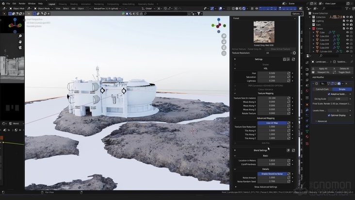 Creating Terrain in Blender: Part 2