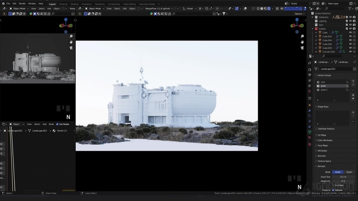 Creating Terrain in Blender: Part 3